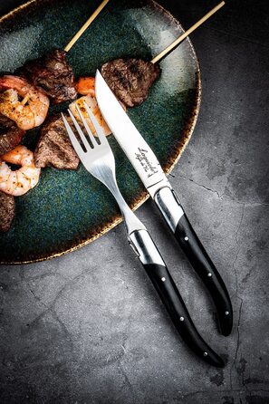 Набор столовых вилок с футляром 6 предметов Laguiole Style de Vie