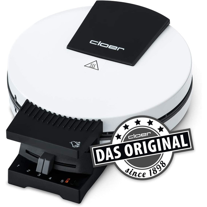 Вафельница Cloer 181 / 930 Вт / вафли 16 см в форме сердца