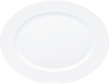 Блюдо овальное 32 см белое Aronda Kahla