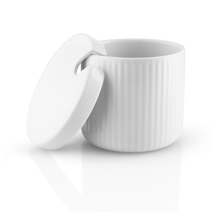 Сахарница с ложкой 8x10x14,1 см белая Legio Nova Eva Solo