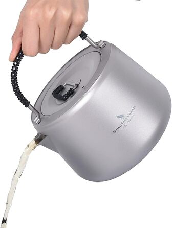 Титановый чайник iBasingo 1,4 л с фильтром