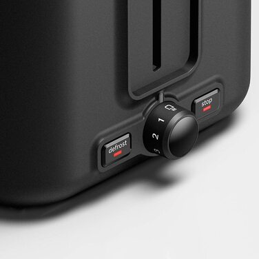 Тостер Bosch DesignLine / 970 Вт / на 2 ломтика / с насадкой для булочек / с функцией размораживания
