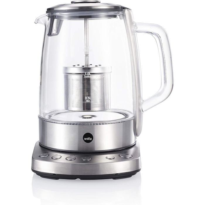 Электрочайник с заварником 1,25 л Wilfa