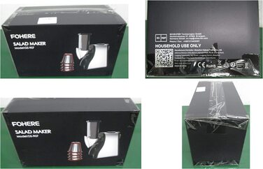 Электрическая терка из нержавеющей стали 200 Вт Red FOHERE