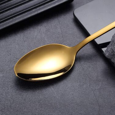 Набор столовых приборов 30 предметов Gold HOMQUEN