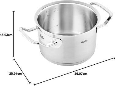 Кастрюля 24 см/6,3 л Original Profi Collection Fissler