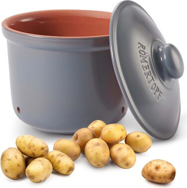 Горшок для хранения 5,5 л Grey Maxi Plus Römertopf