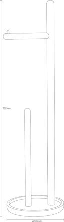 Держатель туалетной бумаги дуб Earth Sealskin