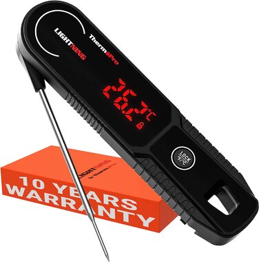 Термометр для мяса 19,6 см Lightning 1s водонепроницаемый ThermoPro