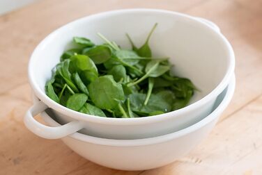 Миска 4 л 28 см, эмалированная, белая Riess 0296-033