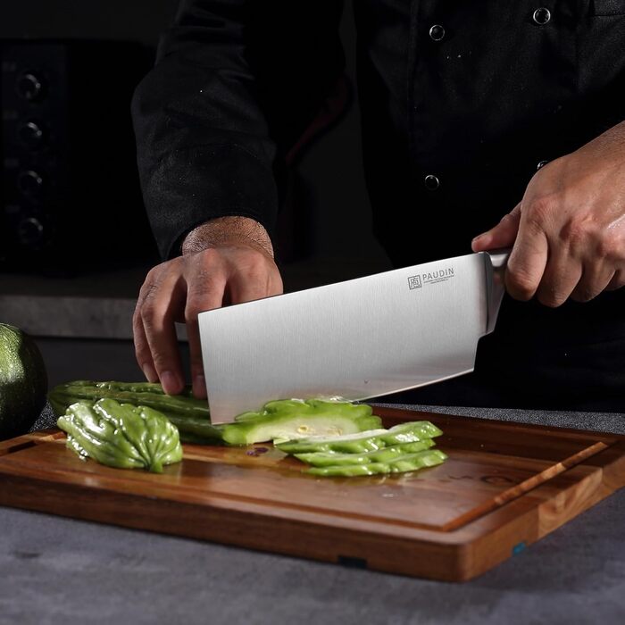 PAUDIN Нож поварской накири 17,7 см нержавеющая сталь/АБС-пластик PAUDIN