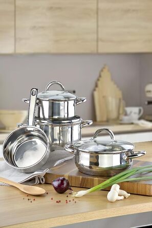 Набор из 4 кастрюль Linnuo