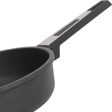 Сковорода для тушения с крышкой 32 см, чёрная XL SKK