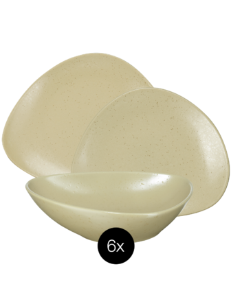 Столовый сервиз из 18 тарелок Panna Cuba ASA-Selection