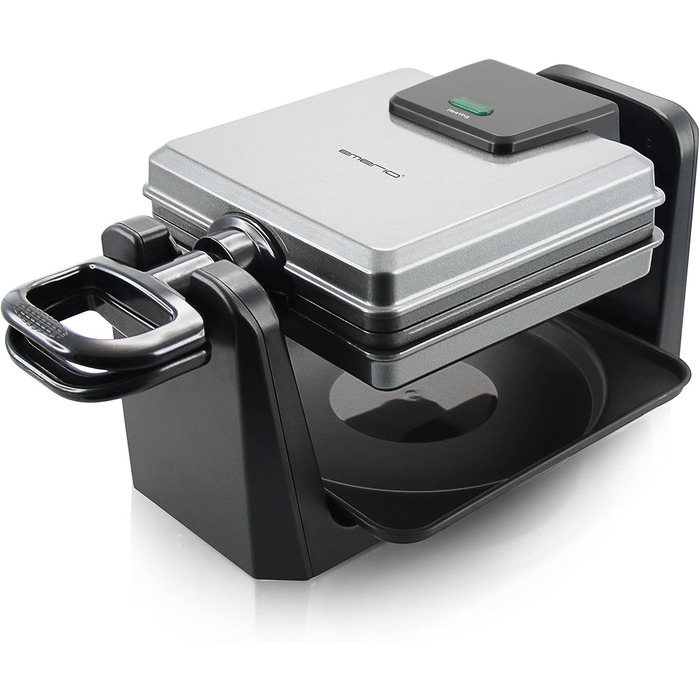 Вращающаяся вафельница для 4 бельгийских вафель 1000 Вт WM-110984.4 Emerio