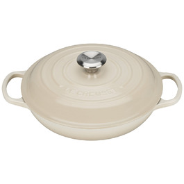 Сковорода-жаровня чугунная 26 см, бежевый Le Creuset