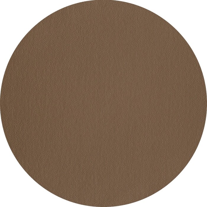 Подставка для тарелок круглая коричневая Ø38 см Leather ASA-Selection