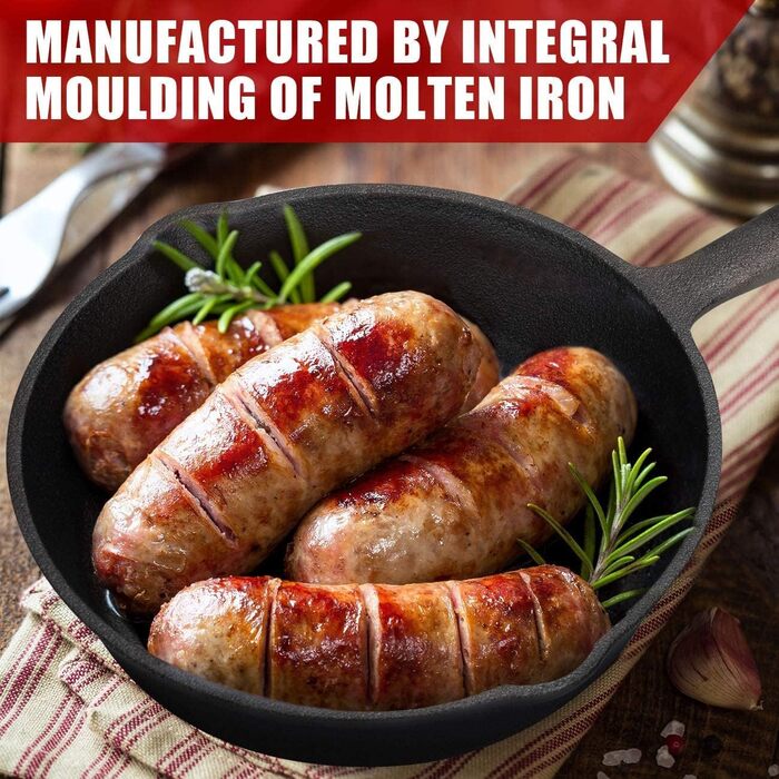 Чугунная сковорода 24,5 см Overmont