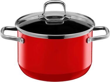 Набор кастрюль 4 предмета Red Elegance Line Silit