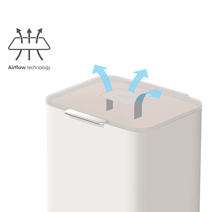 Контейнер для мусора с двумя баками 60 л Stone Totem Compact Joseph Joseph