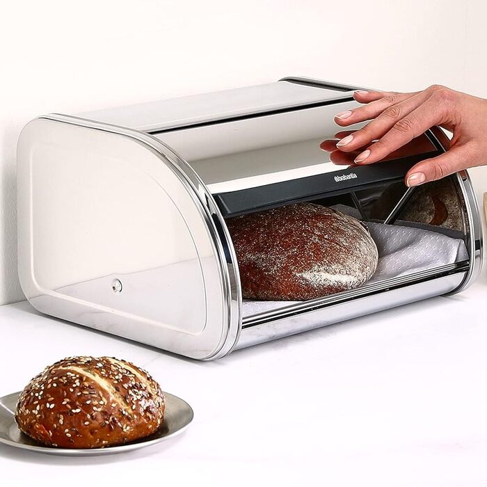 Хлебница 31,5 х 27 х 17,5 см Brilliant Steel Brabantia
