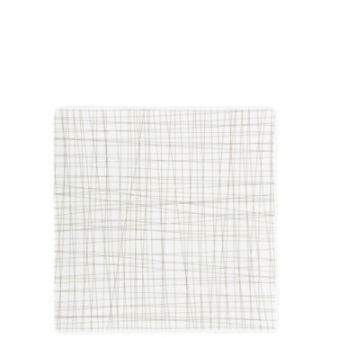 Тарелка 21 см квадратная Line Walnut Mesh Colours Rosenthal