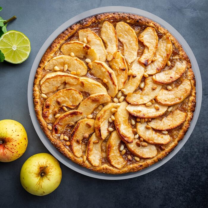 Вращающаяся тарелка для торта 30,5 х 13 см Silver Relaxdays