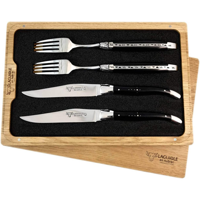 Набор столовых приборов для стейка премиум-класса 4 предмета LAGUIOLE