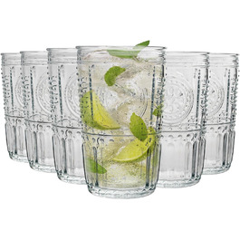 Набор из 12 стаканов 0,47 л Romantic Bormioli Rocco