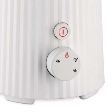 Вспениватель молока 0,35 л, белый Plissé Alessi