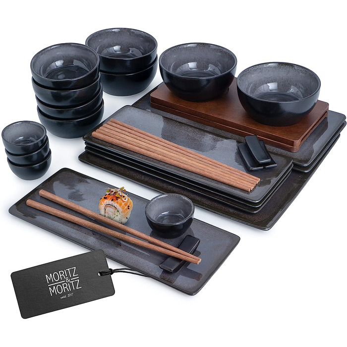 Набор посуды для суши на 4 персоны/29 предметов Gray Vida Moritz & Moritz