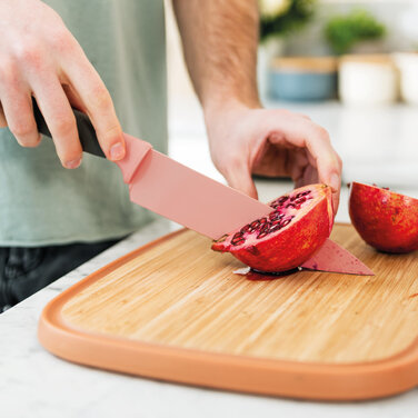 Нож поварской 19 см, розовый Leo Berghoff