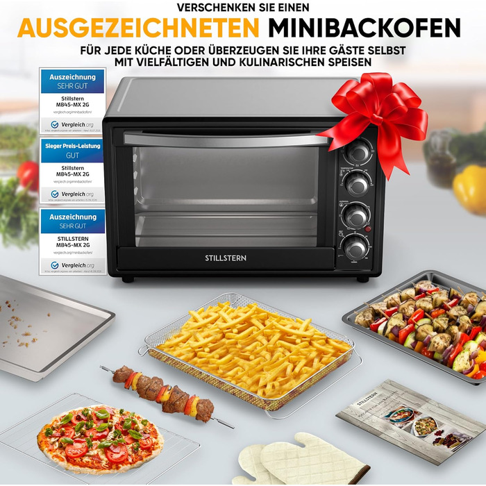 Мини-духовка 45 л 2000 Вт Stillstern