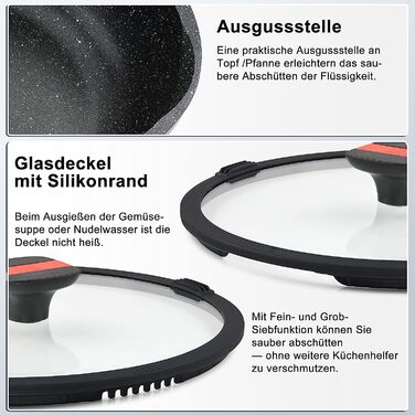 Сковорода 28 см Linnuo