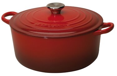Кастрюля / жаровня 28 см, вишневый Le Creuset