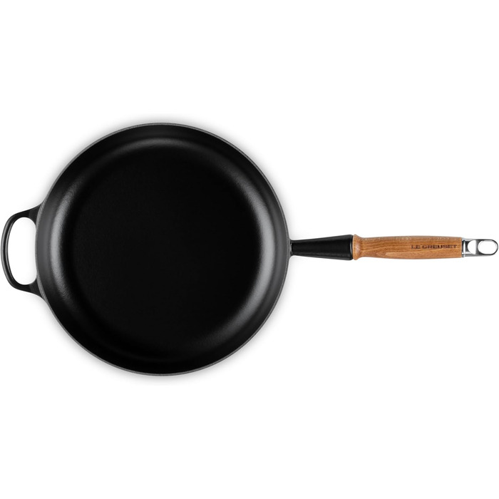 Чугунная cковорода 24 см Matt Black Signature Le Creuset