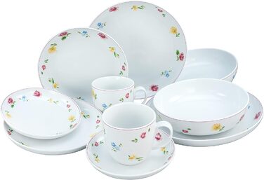 Столовый сервиз на 2 человека 10 предметов Allround Summer Time CreaTable