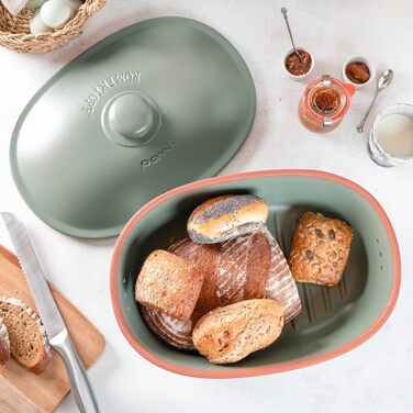 Хлебница 40 х 28 х 20 см Green Maxi Oval Römertopf