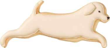 Форма для печенья в виде собаки в прыжке, 5 см, RBV Birkmann