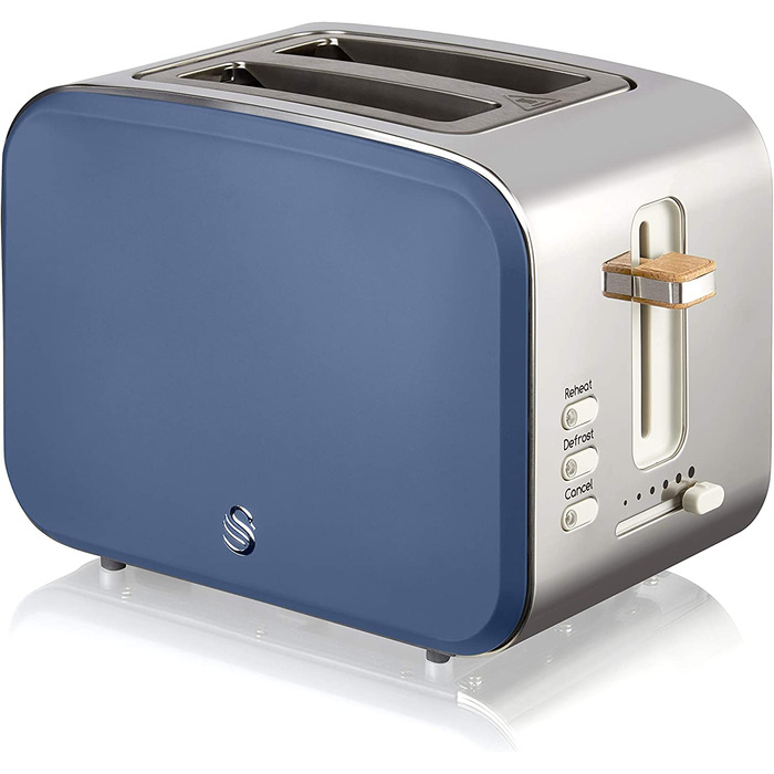 Тостер Swan Nordic / на 2 ломтика / 3 функции / 6 ступеней