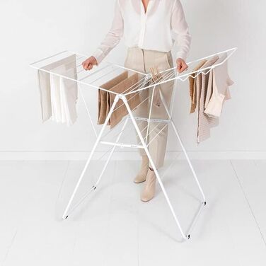 Сушилка для белья напольная 20 м White Наngon Brabantia