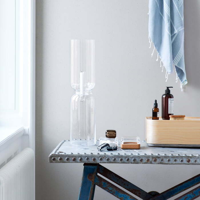 Подсвечник 60х16,3х16,3х16,3 см прозрачный Lantern Iittala
