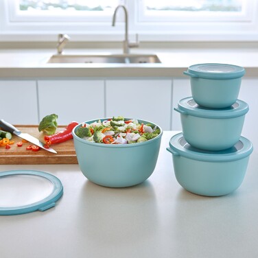 Набор контейнеров высоких, 4 предмета Nordic Blush Cirqula Mepal