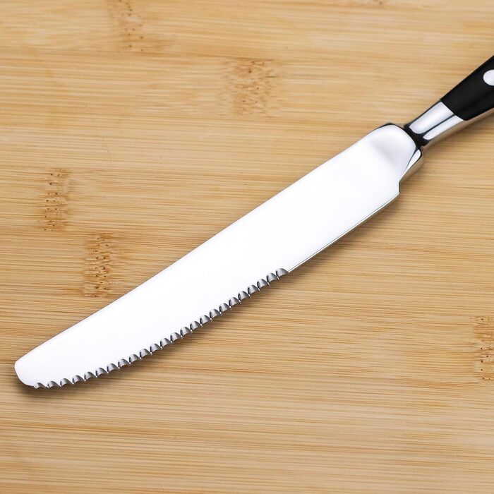 Набор ножей для стейка 12 предметов Black Berlin Series Alata