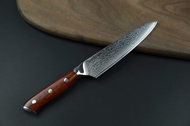 Поварской нож из дамасской стали 13 см SCHNEIDWERK