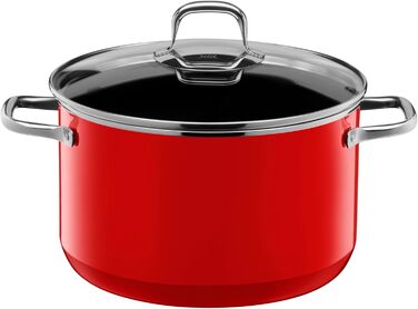 Набор кастрюль 4 предмета Red Elegance Line Silit