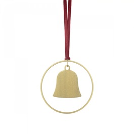 Набор из 4 елочных украшений "Колокольчик" 8 см Kitai Blomus