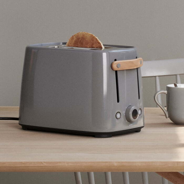 Тостер 30,5 х 20 см серый Emma Stelton