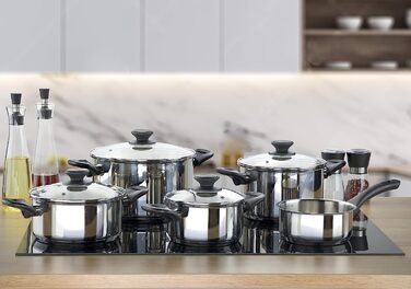 Набор из 5 кастрюль Linnuo