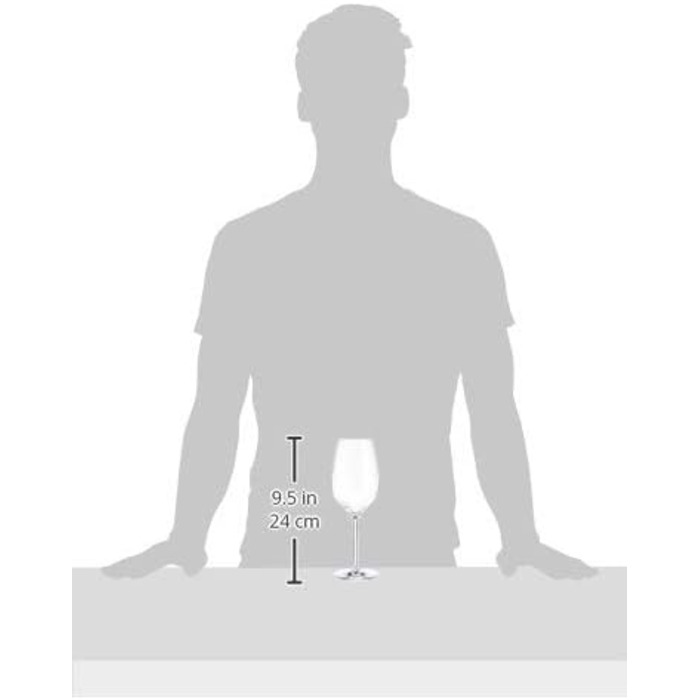 Набор бокалов для вина 420 мл 6 предметов Lausitz Stölzle